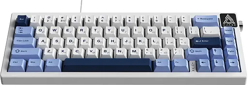 Механічна клавіатура Ajazz AK650 Sea Salt Switch White USB-C (AK650-SS-BWB) - фото 2