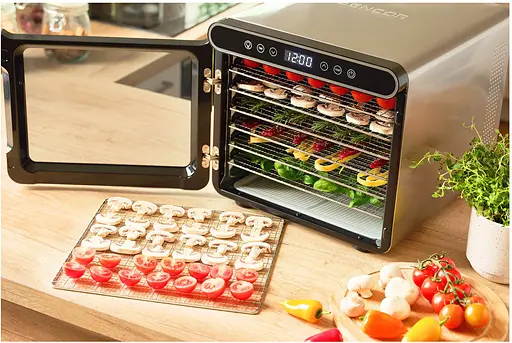 Сушарка для продуктів Sencor SFD7750SS 600 Вт 7 піддонів - фото 9