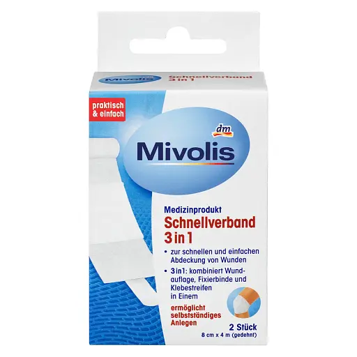 Быстрый бандаж Mivolis 3в1, 2 шт 