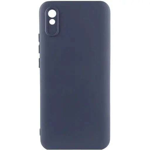 Чохол TPU Getman Liquid Silk Full Camera для Xiaomi Redmi 9A Синій / Midnight Blue