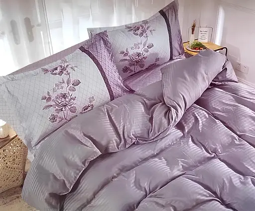 Постельное белье Laura Grand 27-01 - евро комплект 2 наволочки 50x70 см - фото 1