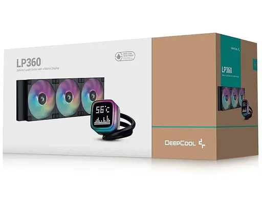 СВО Deepcool LP360 ARGB Black (R-LP360-BKMSNC-G-1) - фото 6