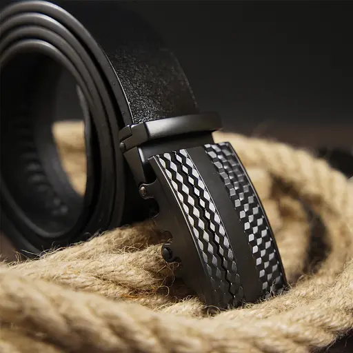 Ремінь шкіряний Vintage чоловічий 115х3,5 см acs0014848 - фото 7