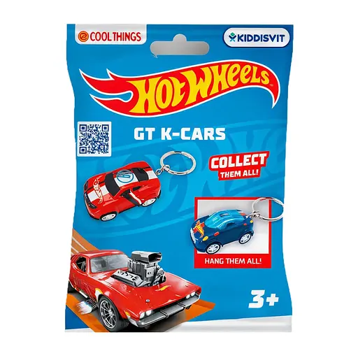 Игровая фигурка-сюрприз с кольцом COOL THINGS серии Hot Wheels – GT K МАШИНКА