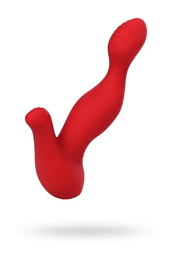 Стимулятор простати ToDo Vibrating Prostate Massager Proman, 12.5 см червоний