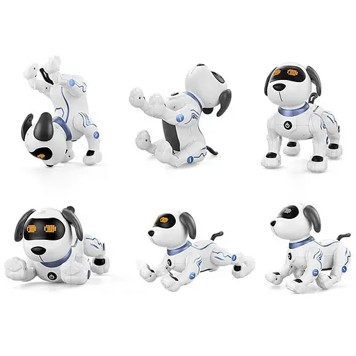 Інтерактивна іграшка Собака-Робот SHT K16 White - фото 4