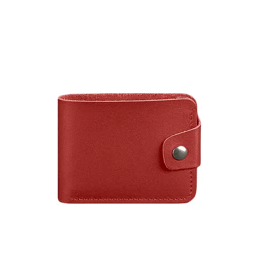 Кожаный портмоне 4.3 красный - фото 6
