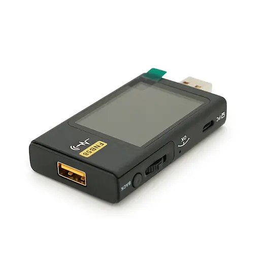 USB тестер Fnirsi FNB58 напряжения (4-28V) и тока (0-7A) Box - фото 5