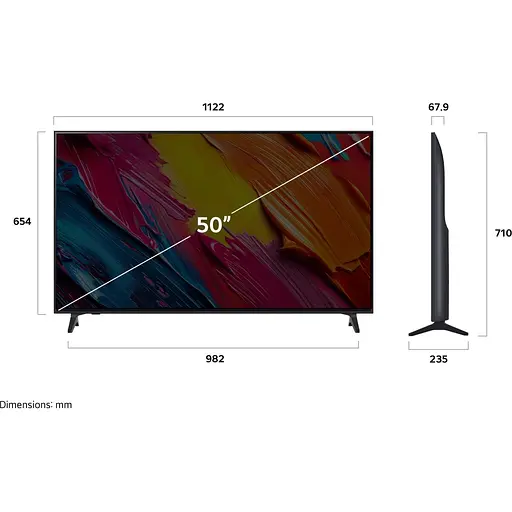 Телевизор LG AI 70 50" QNED UHD 4K (50QNED70A6A) UA [143931] - фото 12