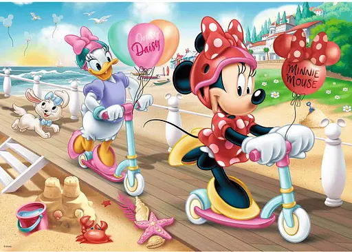 Пазл Trefl Мини на пляже Мини Маус 200 эл. (13262) - фото 2