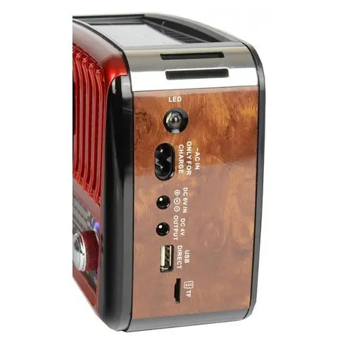 Радиоприемник Golon RX-455 Solar USB LED фонарик - фото 3