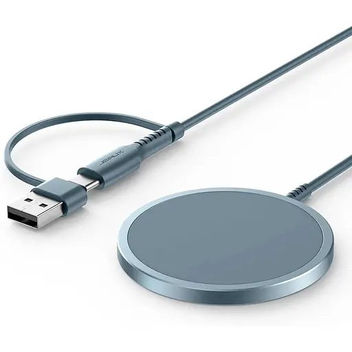 Магнітний бездротовий зарядний пристрій JSAUX, сумісний із зарядним пристроєм MagSafe / iPhone 16/16 Pro/16 Plus/16 Pro Max/iPhone