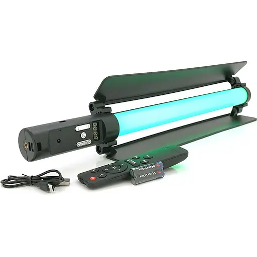 Лампа AZ-05 RGB+ кріплення під штатив  - фото 5