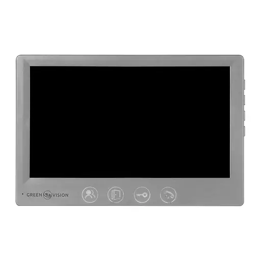Кольоровий AHD відеодомофон GreenVision GV-058-AHD-M-VD7SD Grey