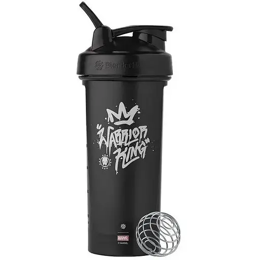 Шейкер спортивний (пляшка) BlenderBottle Classic Loop PRO 28oz/820ml Marvel Black Panther (600560) (Loop_PRO_28oz_Panther) - фото 1