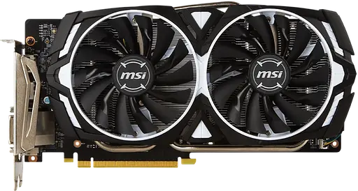 Видеокарта GeForce GTX 1060 3GB MSI Armor OCV1 (GTX 1060 ARMOR 3G OCV1) Б/У - фото 2