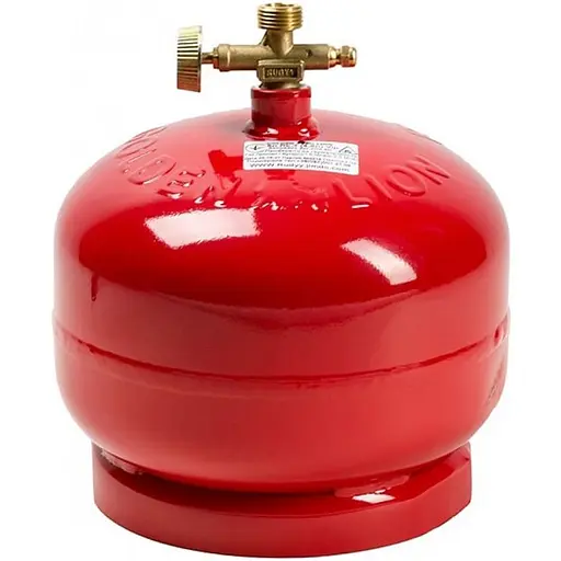 Газовий балон Voltronic Пропан 4.8л + пальник 20448 Red (GBR-2k-48L) [149928]