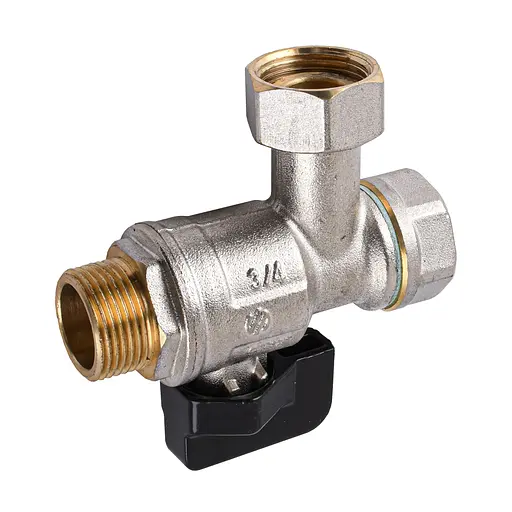 Кран кульовий котловий 3/4″ Arco 150824 кутовий з накидною гайкою with Filter - фото 2