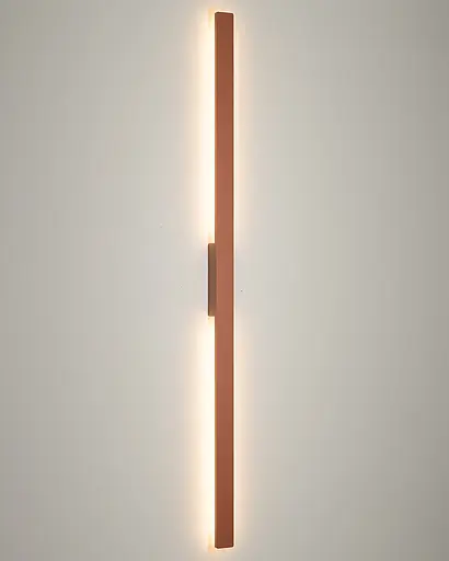 Світильник вуличний настінний Nowodvorski 11561 Demi LED L 1x24W 3000K 1500Lm IP54 цегляний - фото 2