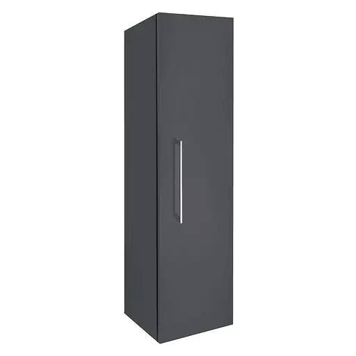 Пенал подвесной Imprese Valtice 139х35х35 см серый f3203G, Серый - фото 1