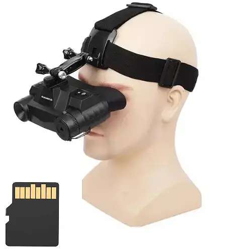 Прибор ночного видения G1 4.5х 1920x1080P 940nm с креплением на голову + карта 32Гб
