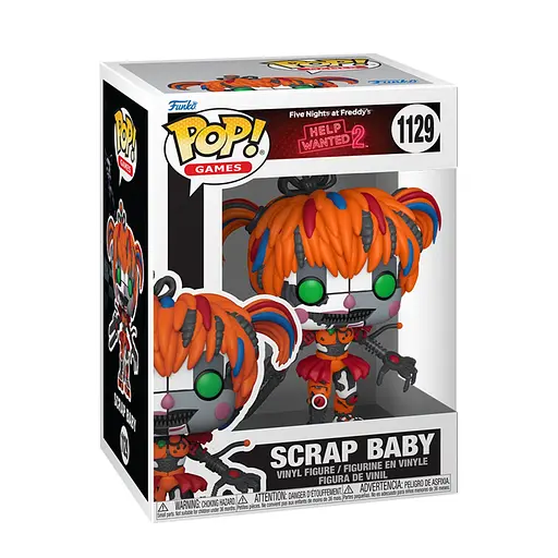 Ігрова фігурка Funko Pop! серії 5 ночей у Фредді – Скрап Бебі (86115)