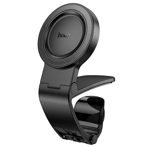 Автотримач Hoco H60 Show ring magnetic (dashboard) Black