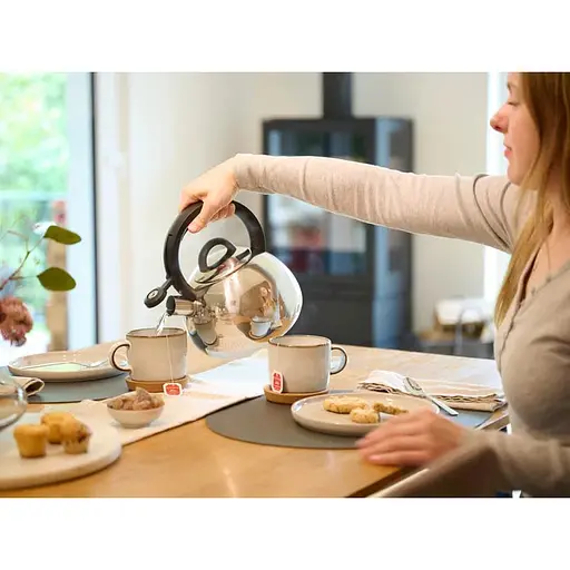 Чайник зі свистком Tefal Duetto+ 2.5 л чорний (N4180310) - фото 3