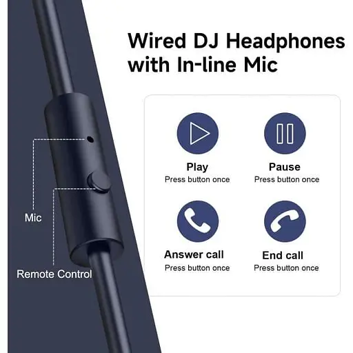 Навушники OneOdio Pro 10 3,5мм/6,35мм Deep Blue (Pro 10 Deep Blue) - фото 6