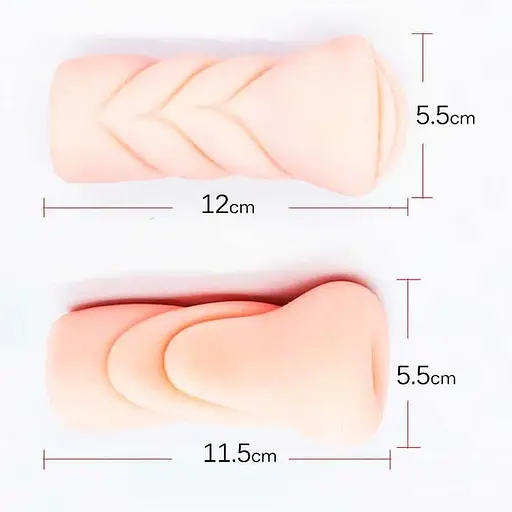 Прилад для інтимного задоволення Gelugee реалістичний мастурбатор K000007 - фото 2