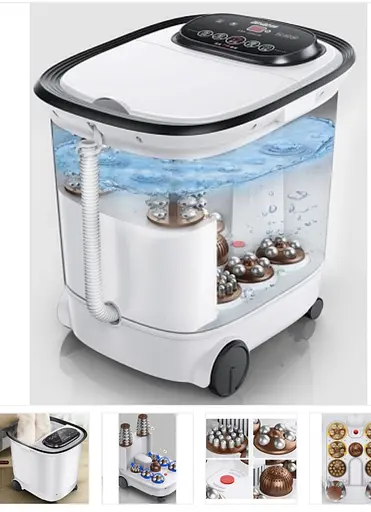 Масажер для ніг з підігрівом Benbo ZY-968 гідромасажна ванночка - фото 2