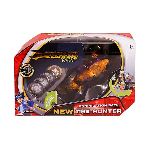 Машинка-трансформер SCREECHERS WILD! S2 L3 - ХАНТЕР, EU684501