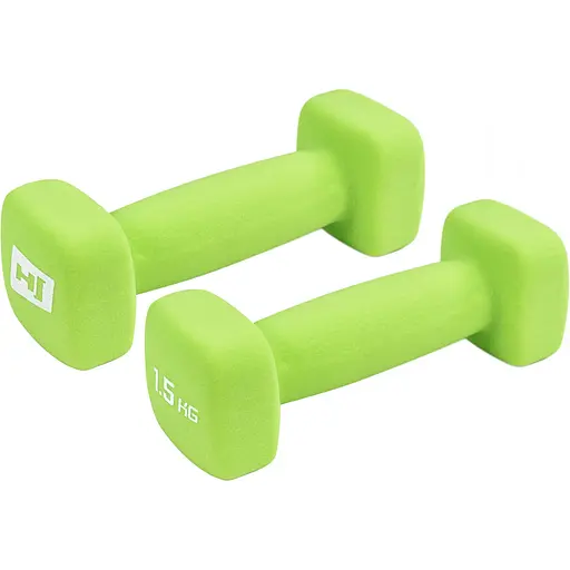 Гантели для фитнеса Hop-Sport неопреновые квадратные HS-V015DS 2х1,5 кг - фото 2