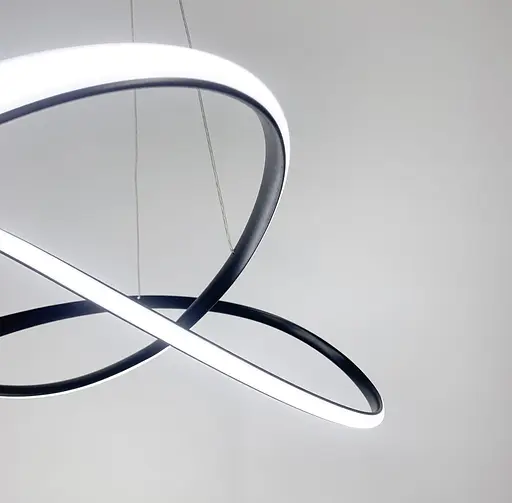 Светильник TRIO COURSE в черном каркасе Ст. SG 6 BK | Line F - фото 6