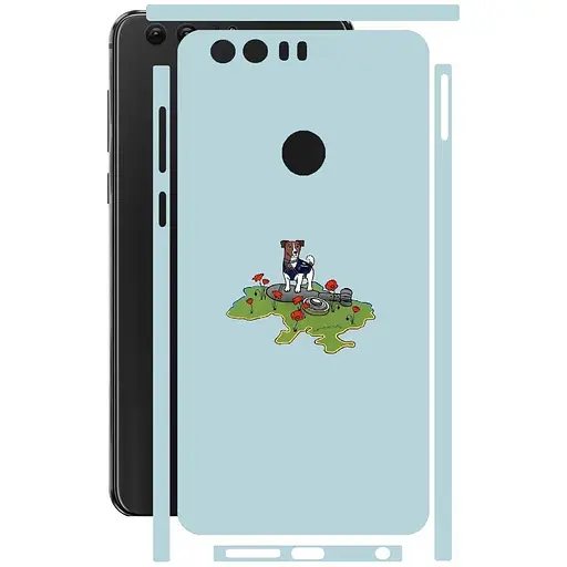 Защитная пленка StatusSKIN для Honor 8 Корпус Винил Патрон 2