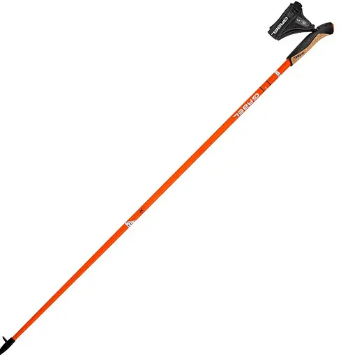 Палиці для скандинавської ходьби Gabel X-1.35 Active Knife Red/Orange 115 (7009361151150) (DAS302695) - фото 5