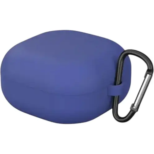 Чехол-накладка DK Silicone Candy Friendly карабин для Samsung Galaxy Buds Pro (R190) (011386) (dark blue)