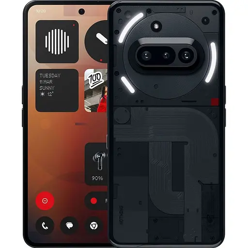 Смартфон Nothing Phone (3a) 8/128 GB Black [131180]