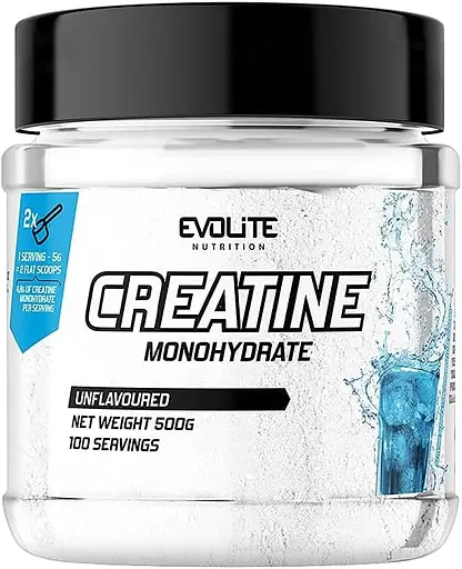 Креатин Evolite Nutrition Creatine Monohydrate порошок в банці
