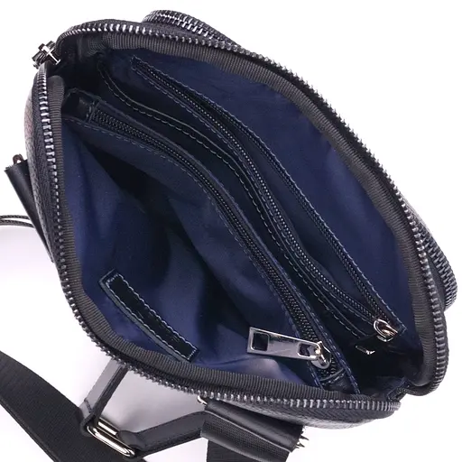 Чоловіча шкіряна сумка SHVIGEL 22х24х4 см sum0022393 - фото 4