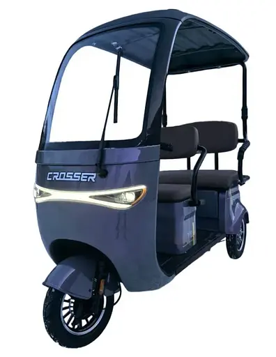 Электроскутер Трехколесный Crosser TR7 VAGON (1000W, 72V,24Ah) Хамелеон - фото 1