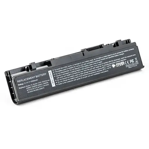 Акумулятор PowerPlant для ноутбуків DELL Studio 1535 (WU946, DE 1537 3S2P) 11.1V 5200mAh