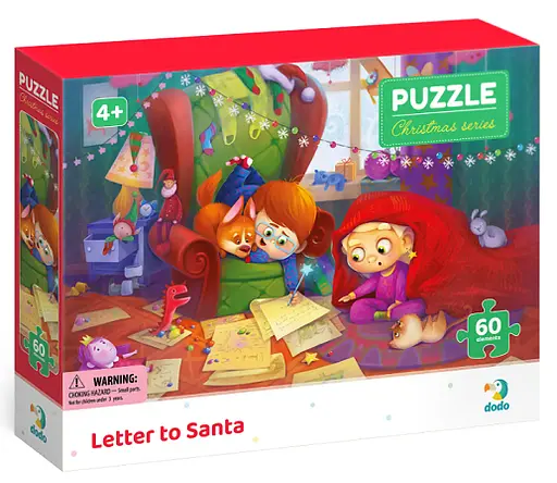 Пазл «Лист до Санти» 60 елементів 300574 DoDo, в коробці (4823115904294) - фото 1