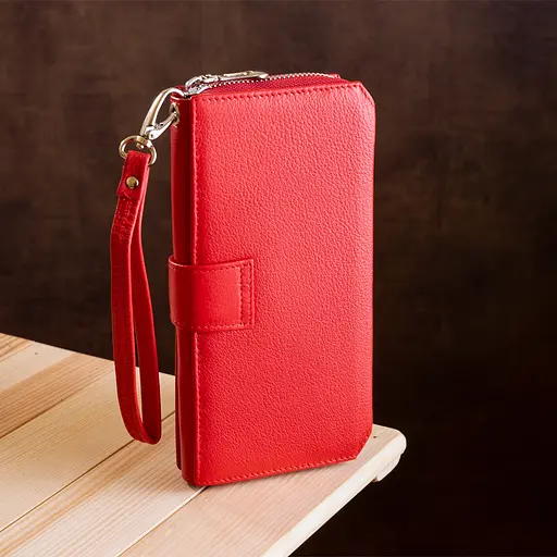 Жіночий шкіряний гаманець (SТ228) ST Leather 10.5х20х3.5 см acs0015528 - фото 7