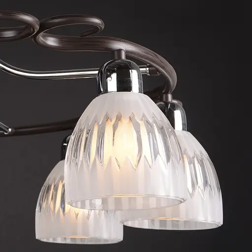 Люстра стельова Brille E14 40W BR (LK-288C/8) - фото 3