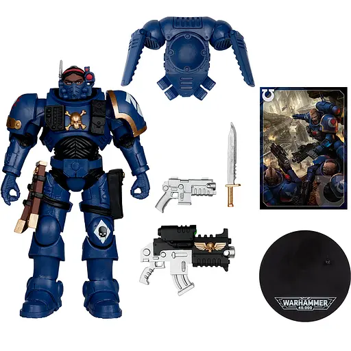Фигурка Warhammer 40K Lieutenant in Phobos Armour - Ultramarines - 7in (Вархамер 40К) - фото 2