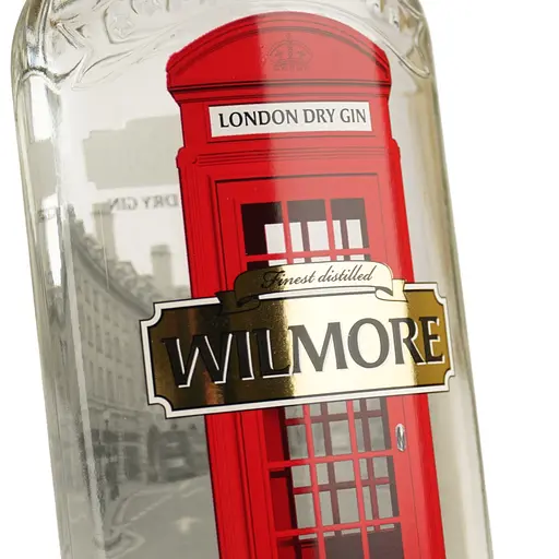 Джин Wilmore London Dry Gin 37.5% 0.7 л в коробці з келихом - фото 10