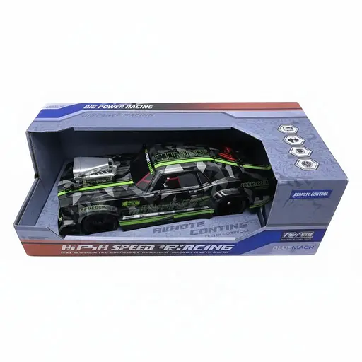 Радиоуправляемая машина YD 898 MT 6520-01, Масштаб 1:16, Противоударная, Акум. 3.7V, Пульт 2.4GHz, USB, Зеленая - фото 2