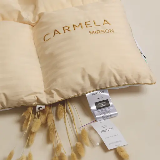 Одеяло пуховое MirSon Carmela 035, евростандарт, 220x200, бежевое (2200000003720) - фото 13