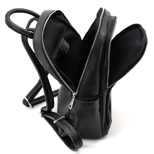 Кожаный женский рюкзак VIRGINIA CONTI 27х34х14 см sum0028637 - фото 2